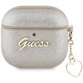 Capa AirPods 4 Guess Metallic Script Charm - Ouro