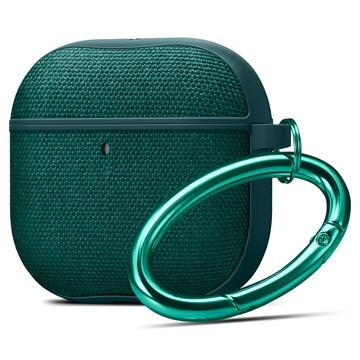 Capa híbrida Spigen Urban Fit para AirPods 4 - Verde meia-noite