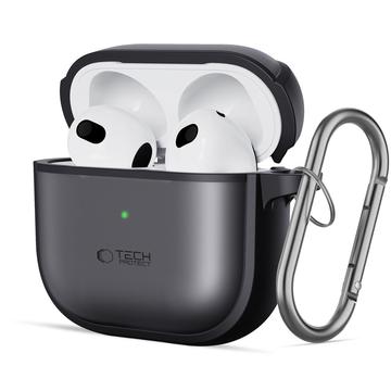 Capa híbrida Magmat Tech-Protect para AirPods 4 - Preto mate