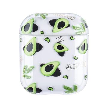 AirPods / AirPods 2 Capa plástica de fruta - Abacate