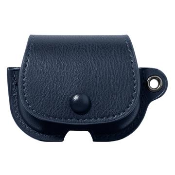 Estojo tipo mochila para AirPods Pro 3 com fivela para porta-chaves - Azul
