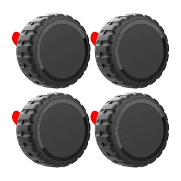 Bolsa auto-adesiva à prova de água Apple AirTag 1/2 - 4 peças. - Preto