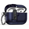 Capa Airpods Pro 3 Tech-Protect Slim Hook - Azul Marinho