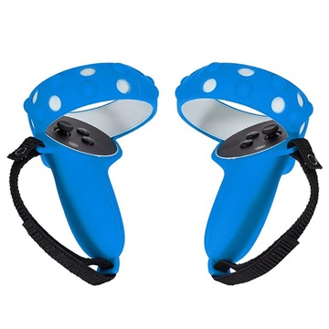 Capas Anti-Queda em Silicone para Comando Oculus Quest 2 - Azul