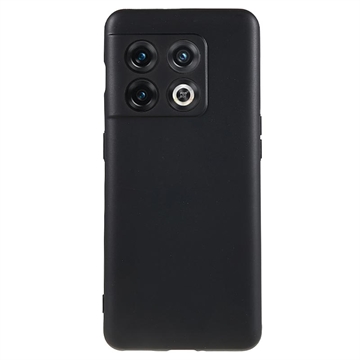 Capa de TPU Mate Anti Dedadas para OnePlus 10 Pro - Preto