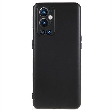 Capa de TPU Mate Anti Dedadas para OnePlus 9 Pro - Preto