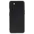 Capa de TPU Mate Anti Dedadas para OnePlus Nord - Preto