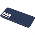 Capa de TPU Mate Anti Dedadas para Samsung Galaxy A53 5G - Azul