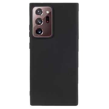 Capa de TPU Mate Anti Dedadas para Samsung Galaxy Note20 Ultra - Preto