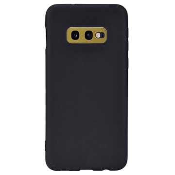 Capa de TPU Mate Anti Dedadas para Samsung Galaxy S10e - Preto