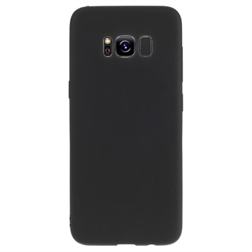 Capa de TPU Mate Anti Dedadas para Samsung Galaxy S8 - Preto