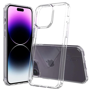 Capa Híbrida Antichoques para iPhone 15 Pro Max - Transparente