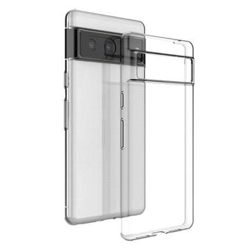 Capa de TPU Antiderrapante para Google Pixel 6a - Transparente