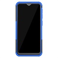 Capa Híbrida Antiderrapante para Samsung Galaxy A20e - Azul / Preto