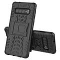 Capa Híbrida Antiderrapante para Samsung Galaxy S10+ - Preto