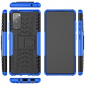 Capa Híbrida Antiderrapante para Samsung Galaxy S20 FE - Azul / Preto