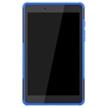 Capa Híbrida Anti-Slip para Samsung Galaxy Tab A 8.0 (2019) - Azul / Preto