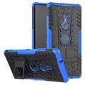Capa Híbrida Antiderrapante para Sony Xperia XZ3 - Azul / Preto