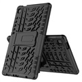 Capa Híbrida Antiderrapante com Suporte para Samsung Galaxy Tab A7 Lite - Preto