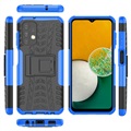Capa Híbrida Antiderrapante com Suporte para Samsung Galaxy A13 - Azul / Preto