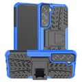 Capa Híbrida Antiderrapante para Samsung Galaxy S22 5G - Azul / Preto
