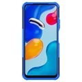 Capa Híbrida Antiderrapante para Xiaomi Redmi Note 11/11S - Azul / Preto