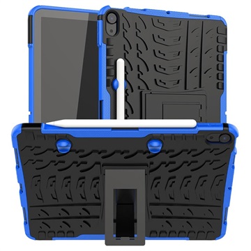 Bolsa Híbrida Antiderrapante Com Suporte para iPad Air 2020/2022 - Azul / Preto