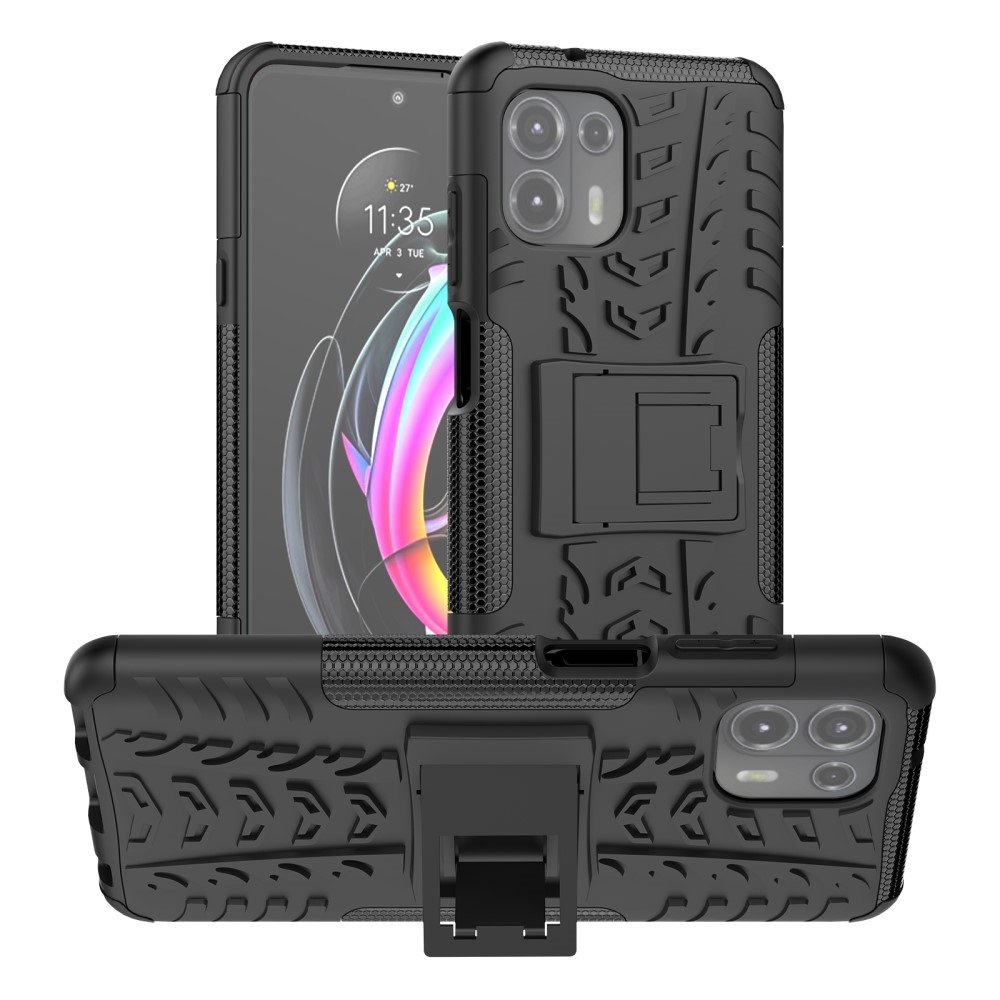 Cover Portafoglio Motorola Edge 2024 | Custodia Pelle Blu Antiurto