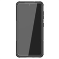 Capa Híbrida Antiderrapante com Suporte Samsung Galaxy S21 FE 5G – Preto