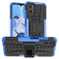 Capa Híbrida Antiderrapante para Motorola Moto E22/E22i - Azul / Preto