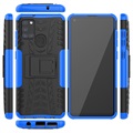 Capa Híbrida Antiderrapante para Samsung Galaxy A21s - Azul / Preto