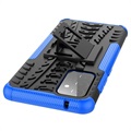 Capa Híbrida Antiderrapante para Samsung Galaxy A72 5G - Azul / Preto