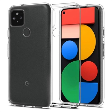 Capa de TPU Antiderrapante para Google Pixel 5 - Transparente