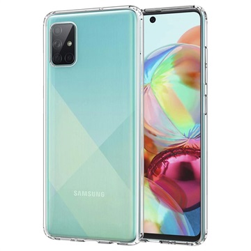 Capa de TPU Anti-Slip para Samsung Galaxy A71 - Transparente