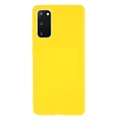 Capa de TPU Anti-Slip para Samsung Galaxy S20 FE - Amarelo