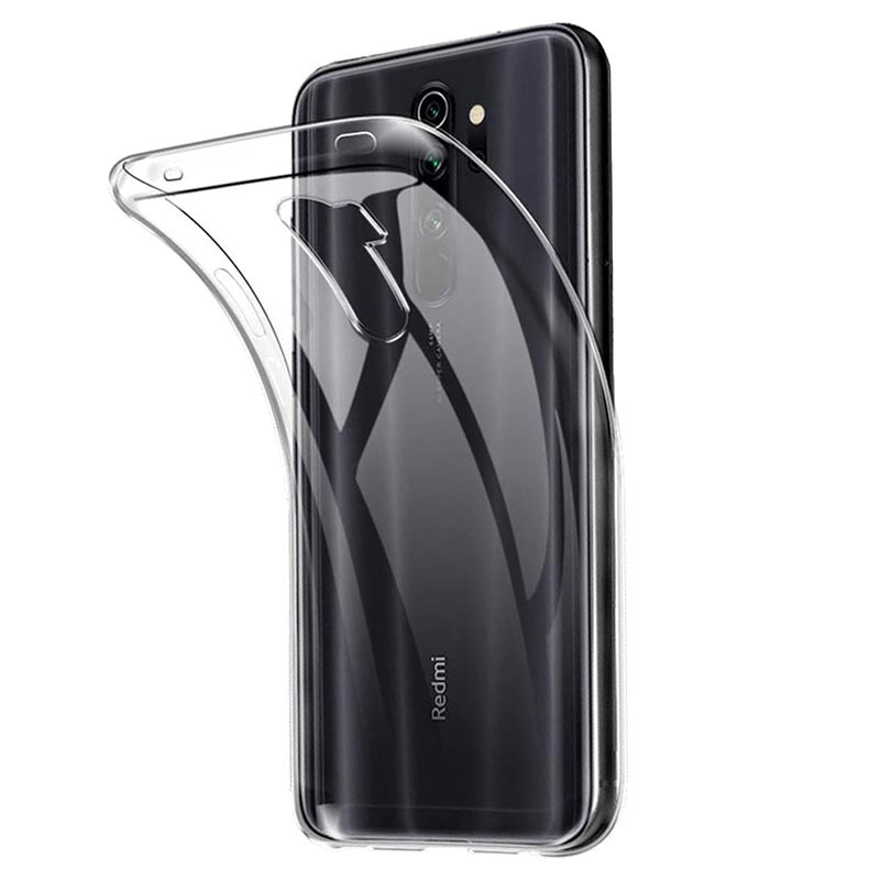 Capa de TPU Anti-Slip para Xiaomi Redmi Note 8 Pro - Transparente
