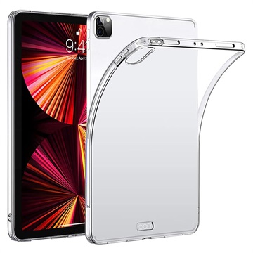 Capa de TPU Anti-Slip para iPad Pro 12.9 (2021) - Transparente