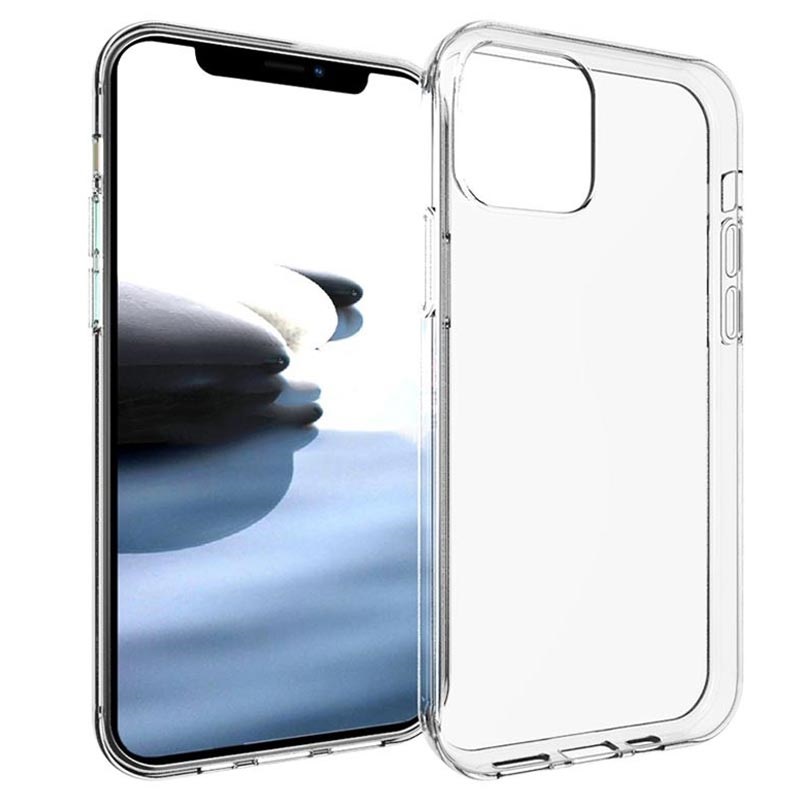 Capa de TPU Anti-Slip para iPhone 12 mini - Transparente