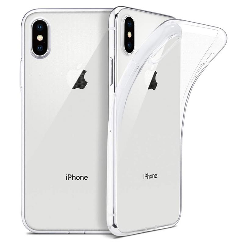 Capa TPU Anti-Slip para iPhone XS Max - Transparente