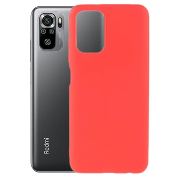 Capa de TPU Anti-Slip para Xiaomi Redmi Note 10/10S - Vermelho