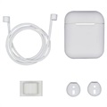 Kit de Acessórios de Silicone 4 em 1 Apple AirPods - Branco