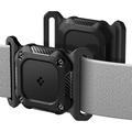 Apple AirTag 1/2 Capa Spigen Tough Armor para coleira para animais de estimação - Preto
