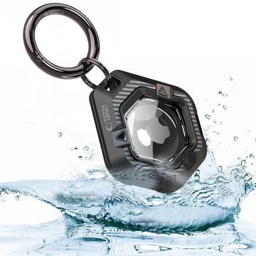 Apple AirTag 1/2 Tech-Protect Defense Case com mosquetão - Preto