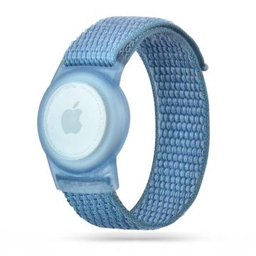 Correia de nylon Apple AirTag 1/2 Tech-Protect para crianças - Azul