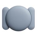 Capa magnética de silicone Apple Airtag - Cinzento
