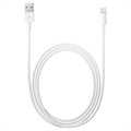 Cabo Apple Lightning / USB MD819ZM/A - iPhone, iPad, iPod - Branco - 2m
