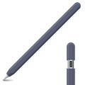 Capa de silicone Ahastyle PT65-3 para Apple Pencil (USB-C) - Azul meia-noite
