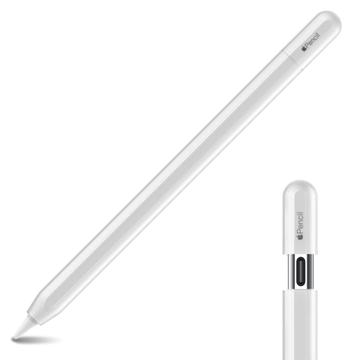 Capa de silicone Ahastyle PT65-3 para Apple Pencil (USB-C) - Transparente