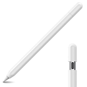 Capa de silicone Ahastyle PT65-3 para Apple Pencil (USB-C) - Branco