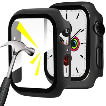 Capa de Plástico com Protetor de Ecrã para Apple Watch Series 1/2/3 - 42mm - Preto